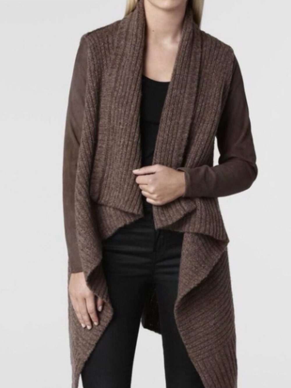 AllSaints Brown Force Cardigan – Size 4 Small